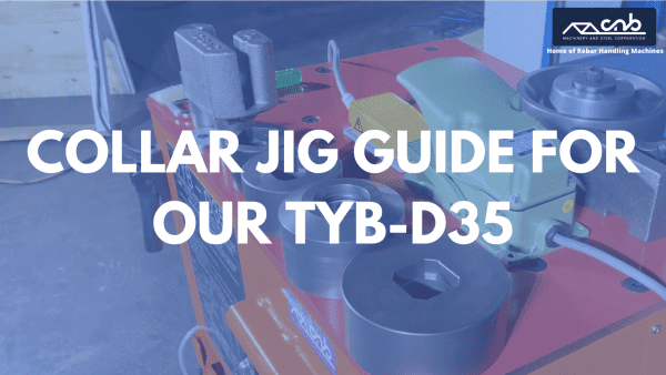 Proper usage of collar jig for 32mm bar bender