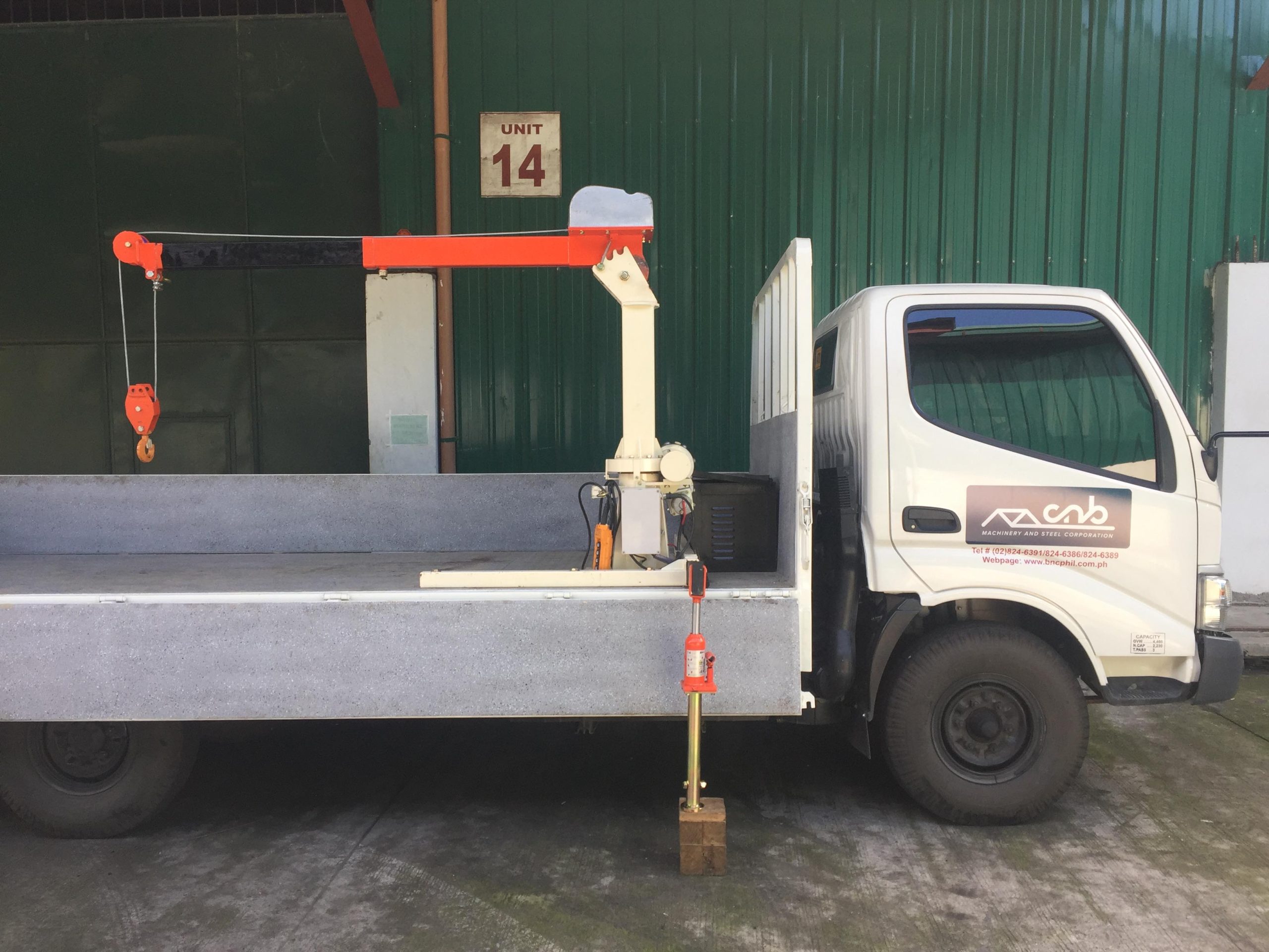 mobile crane truck mounted 2
