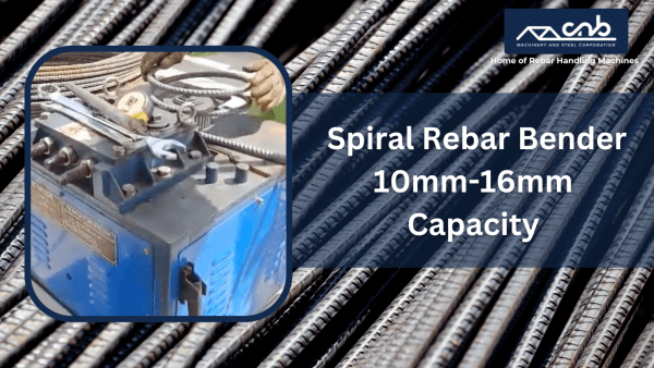 16mm spiral rebar bender