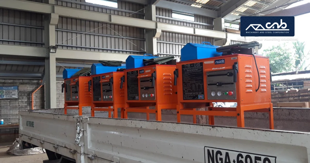 cnb machinery bar bender delivery